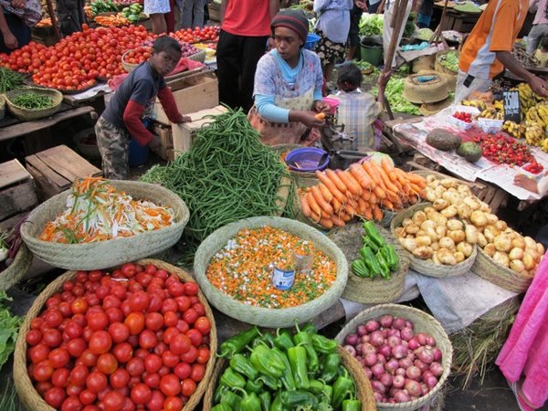 market in madagascar